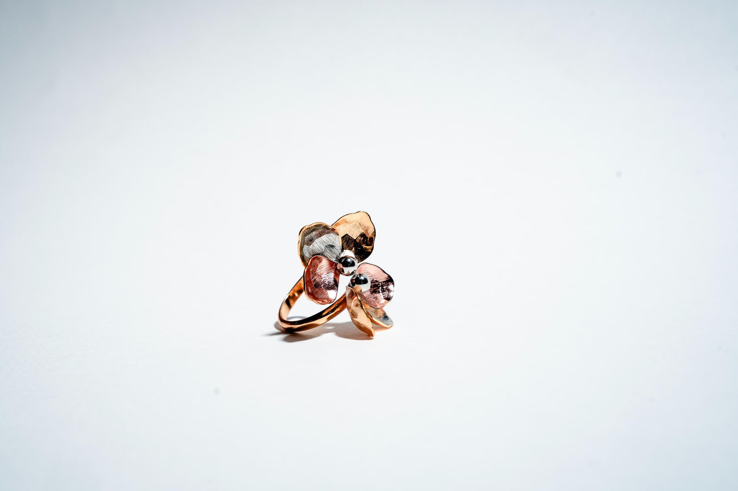The Sculpted Floral Bloom Ring