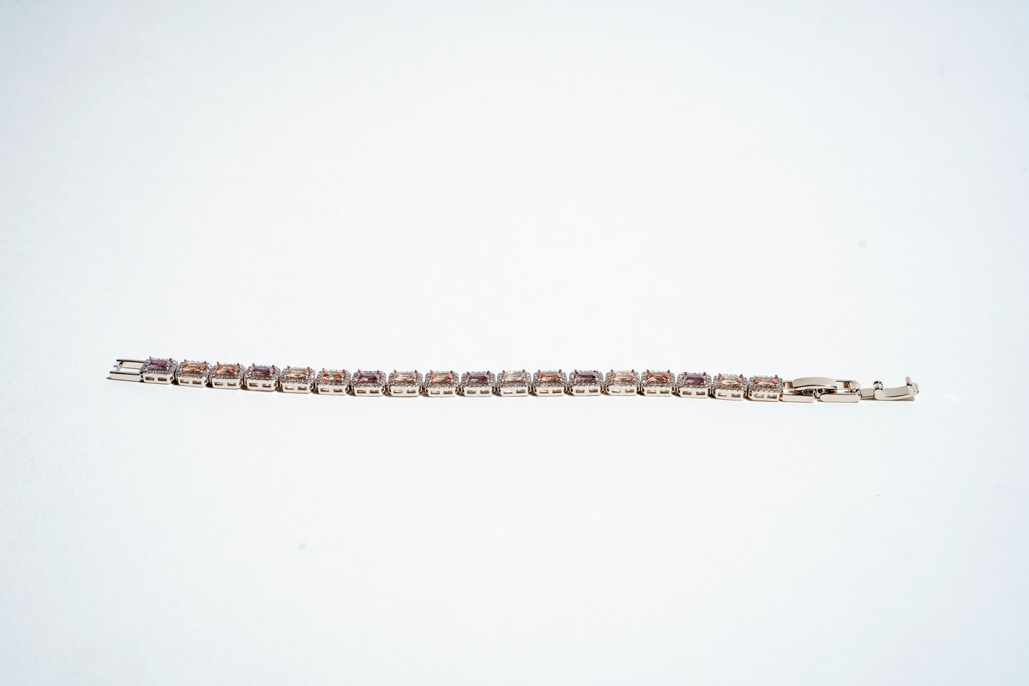 The Aurora Baguette Tennis Bracelet – 925 Sterling Silver