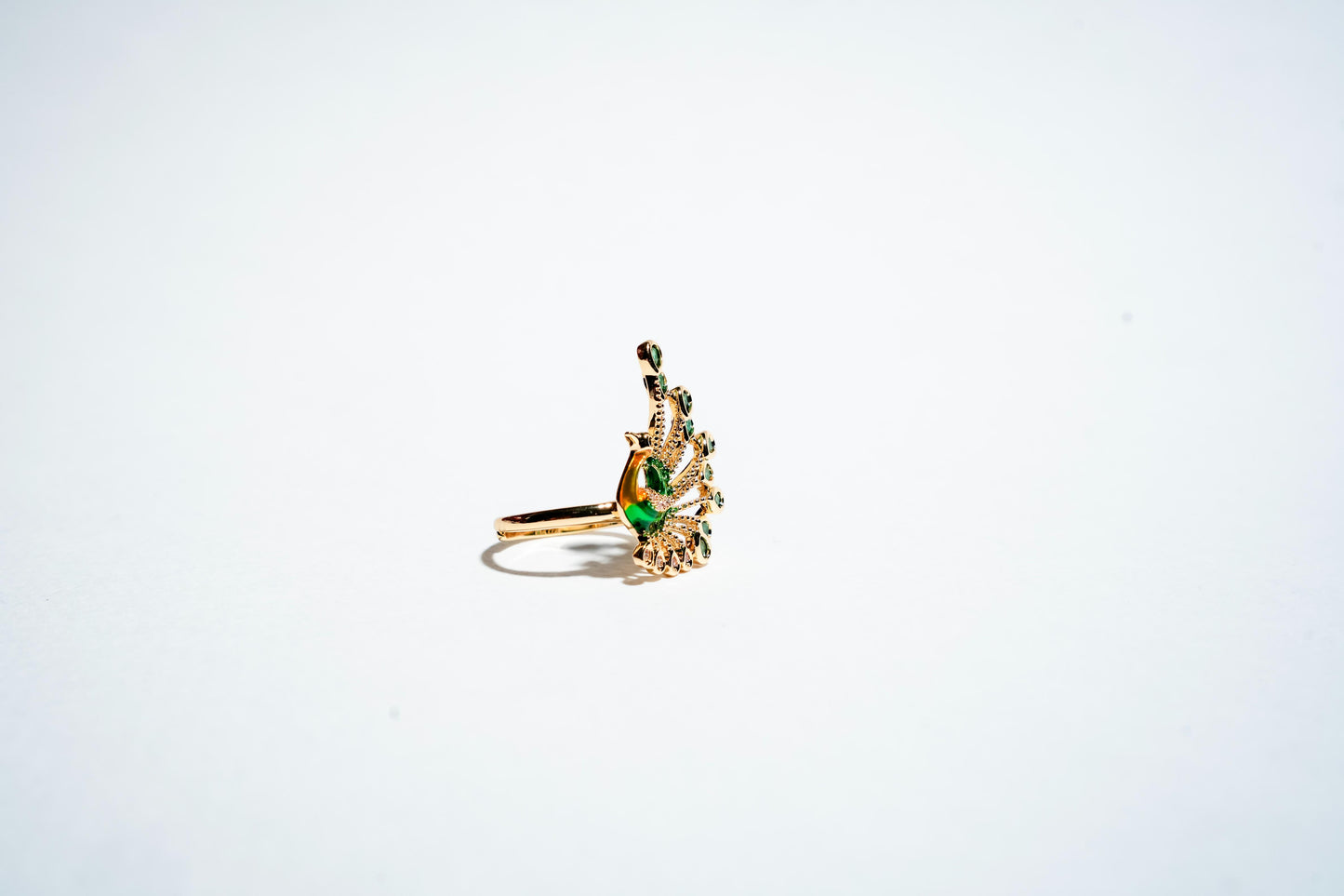The Regal Peacock Heirloom Ring