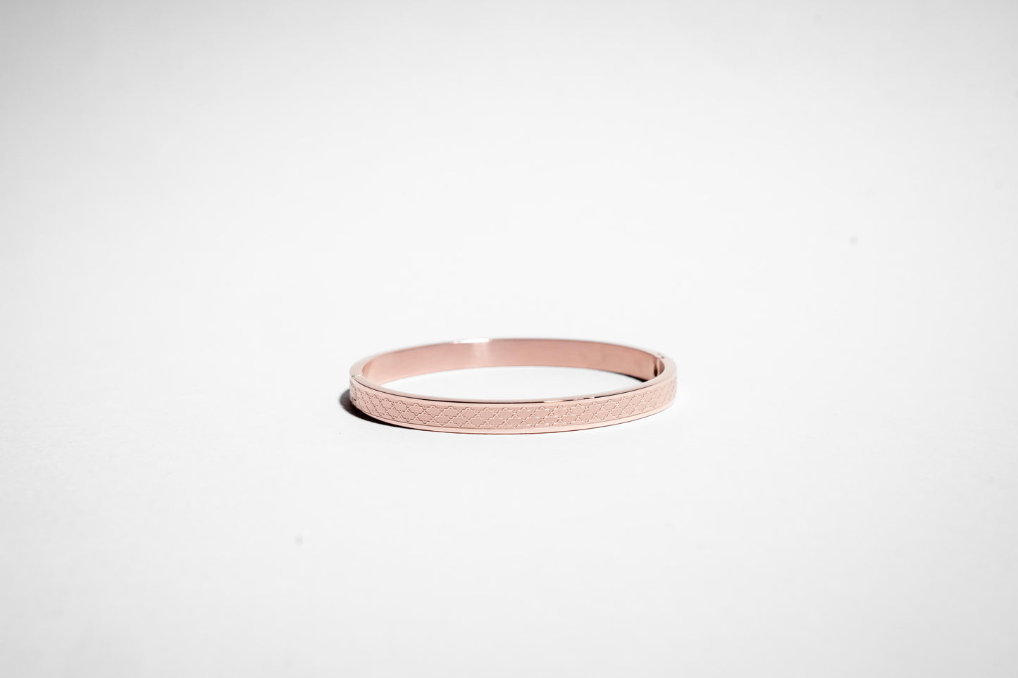 Eterna Bloom Rose Gold Plated Bangle