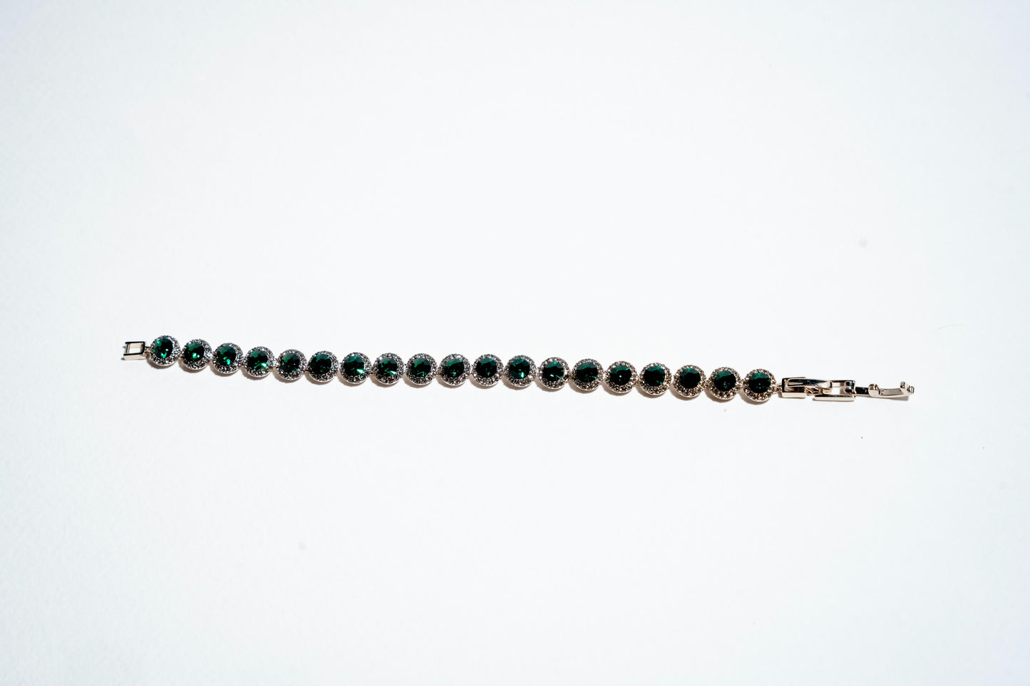 The Emerald Luminaire Tennis Bracelet