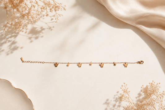 The Ethereal Flutter Charm Bracelet
