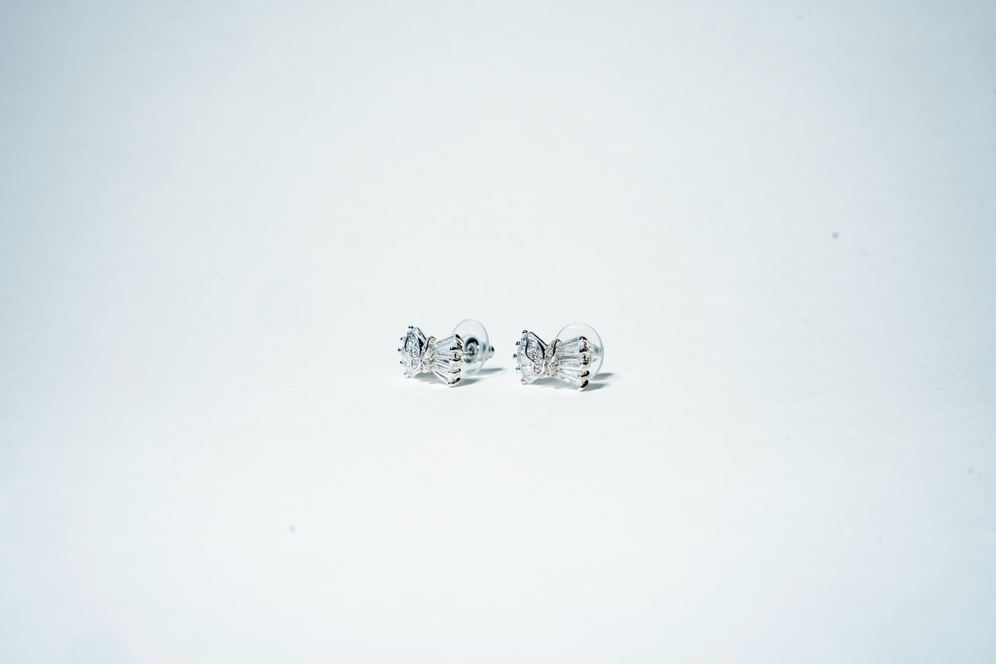 The Ribbon Butterfly Studs – 925 Sterling Silver