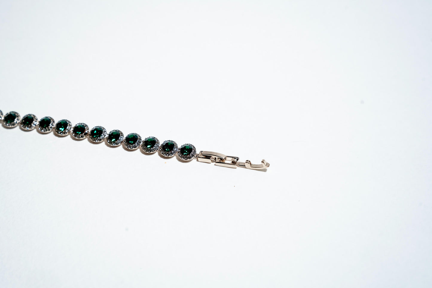 The Emerald Luminaire Tennis Bracelet
