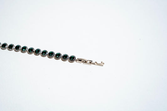 The Emerald Luminaire Tennis Bracelet