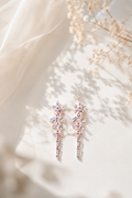 Marquise Ivy Linear Drop Earrings