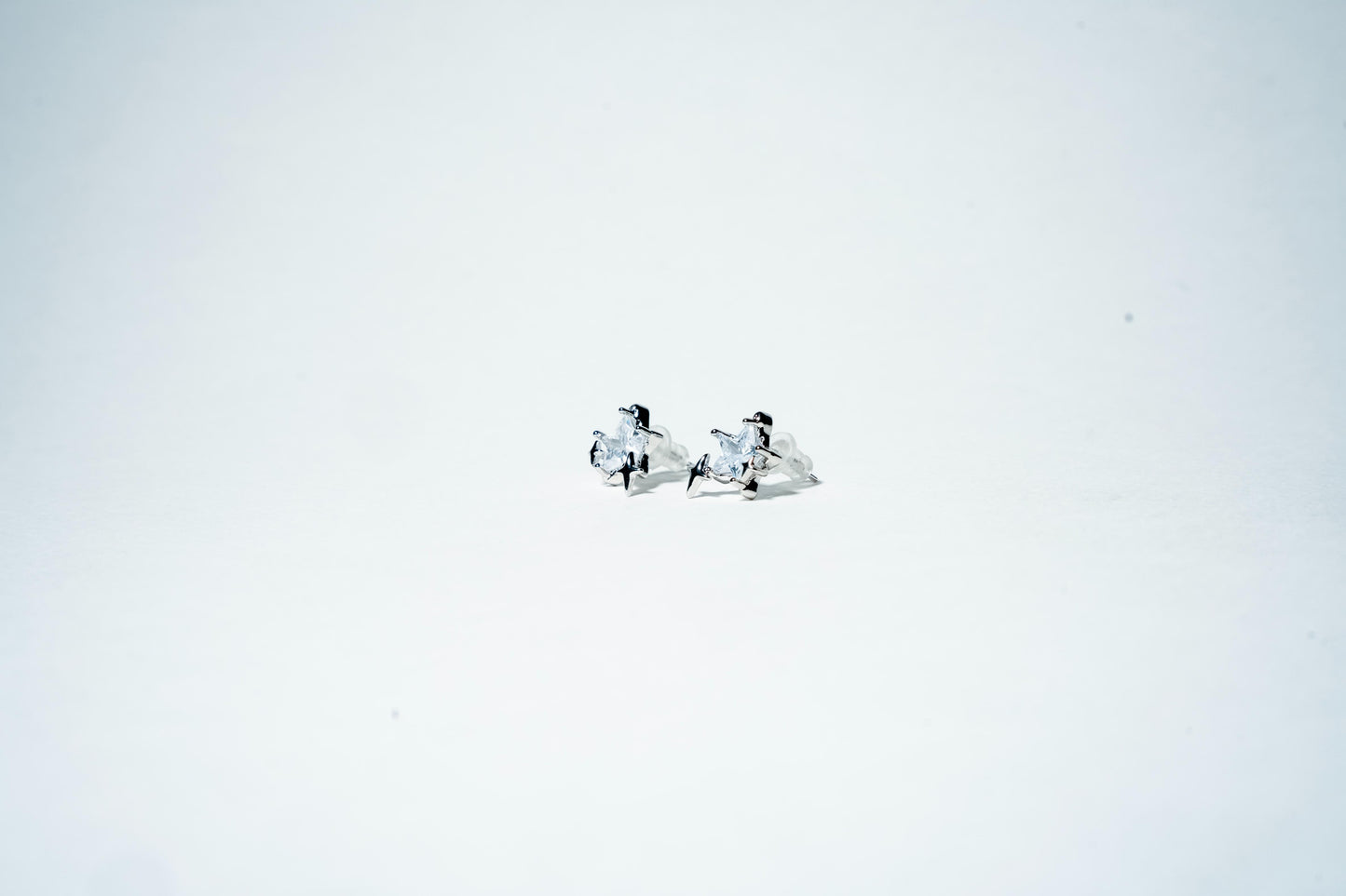 The North Star Prism Studs – 925 Sterling Silver