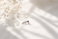 Fortune Bloom: The Lucky Clover Solitaire Ring