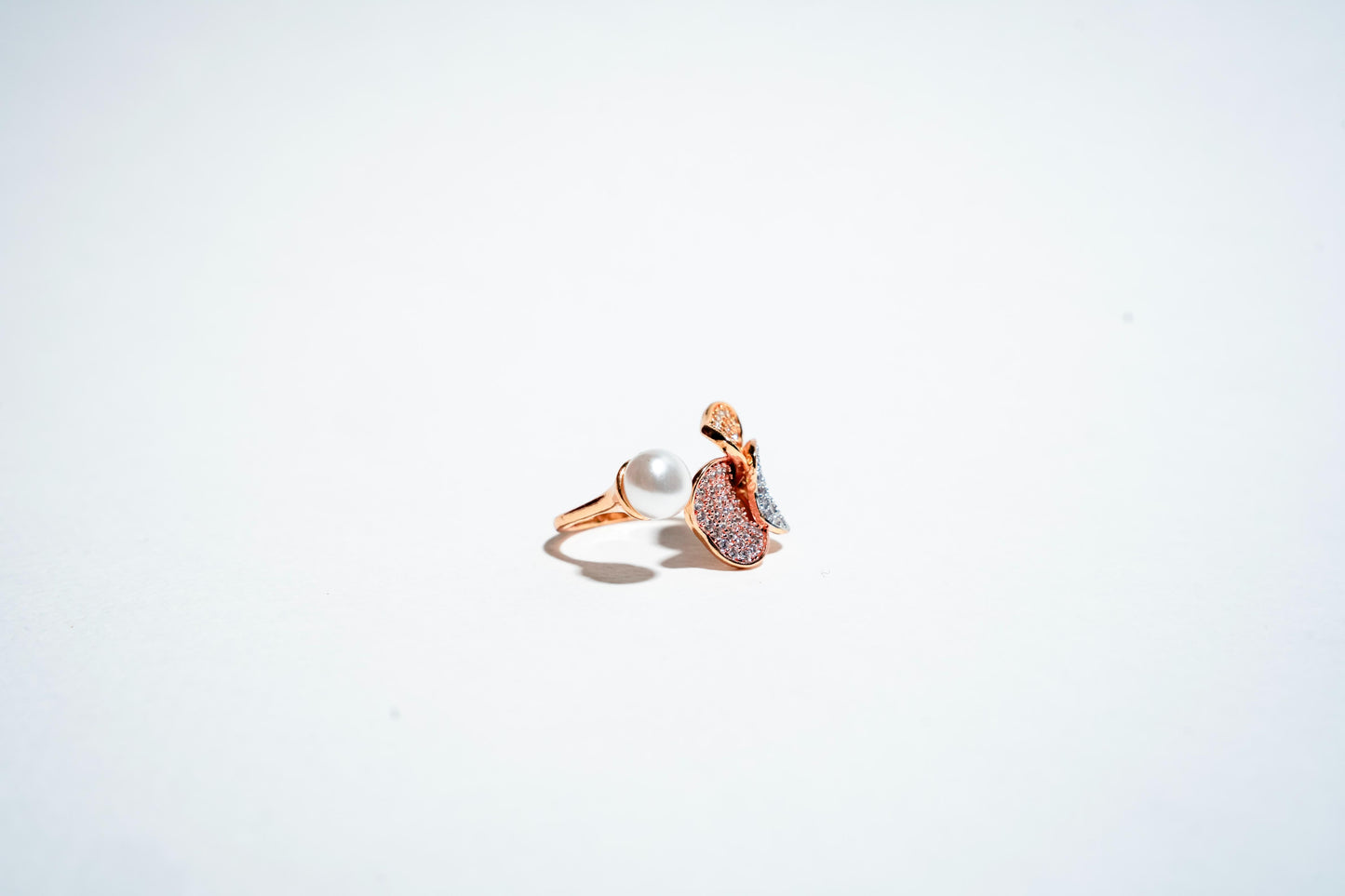The Petal Bloom Pearl Statement Ring