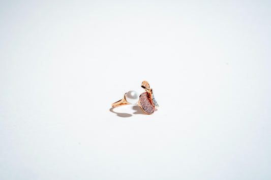 The Petal Bloom Pearl Statement Ring