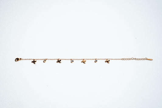 The "Lucky Clover Essence" Dainty Bracelet