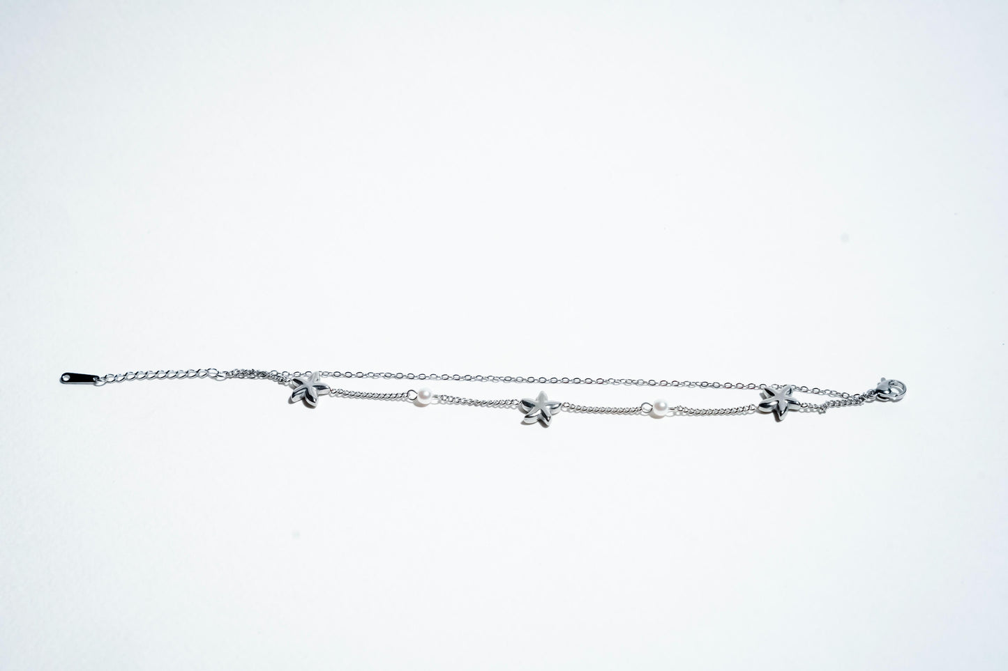 The Celestial Shore Double-Layer Bracelet – 925 Sterling Silver
