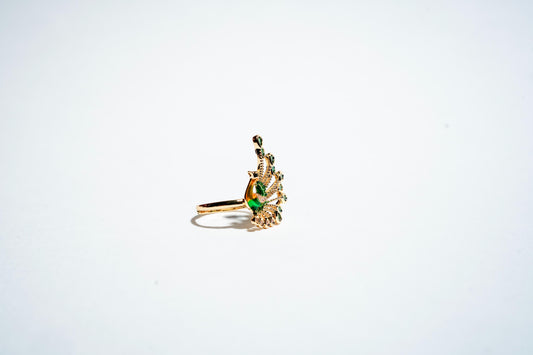The Regal Peacock Heirloom Ring