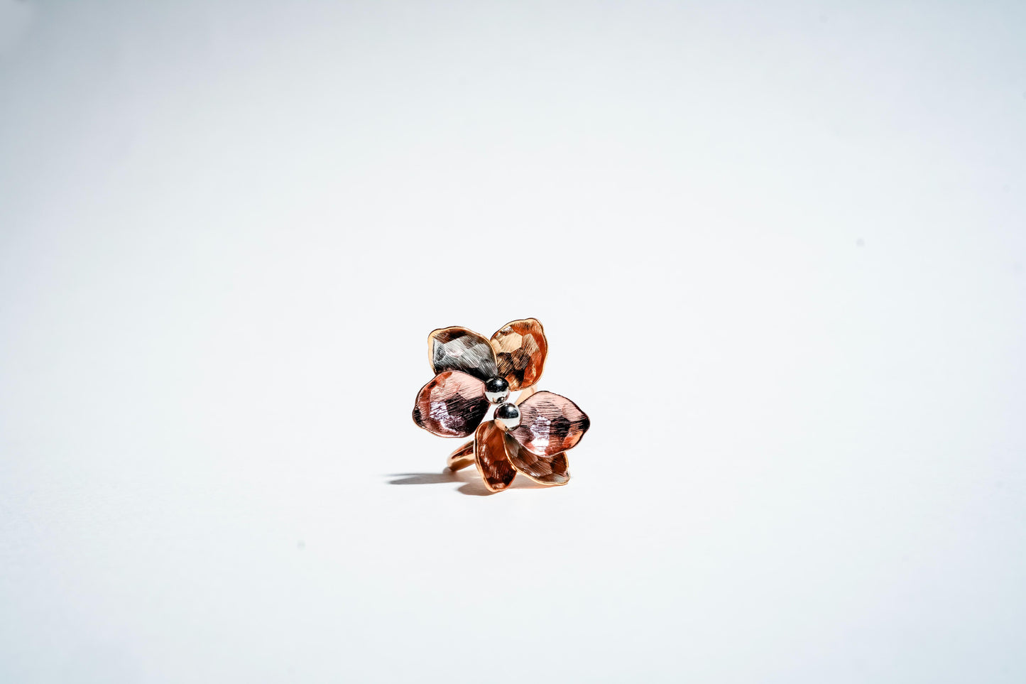 The Sculpted Floral Bloom Ring