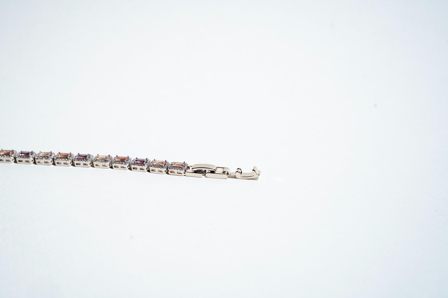 The Aurora Baguette Tennis Bracelet – 925 Sterling Silver