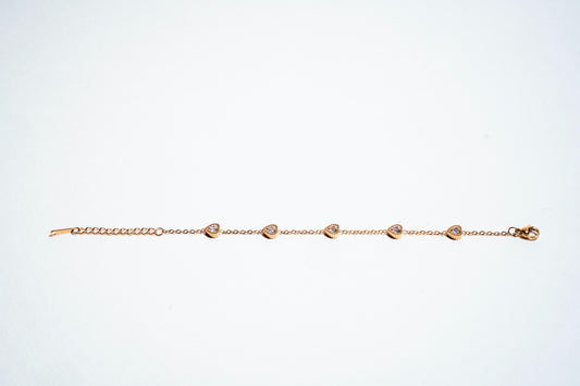 The Eternal Heartbeat Chain Bracelet
