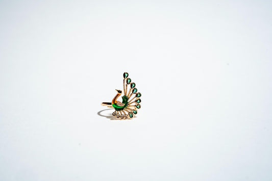 The Regal Peacock Heirloom Ring