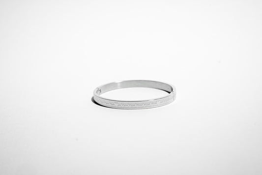 The Infinite Pulse Bangle | Stainless Steel