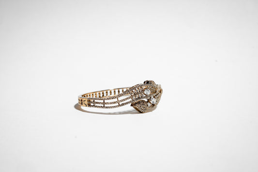The Infinite Horizon Luxe Bangle – 18K Gold Plated