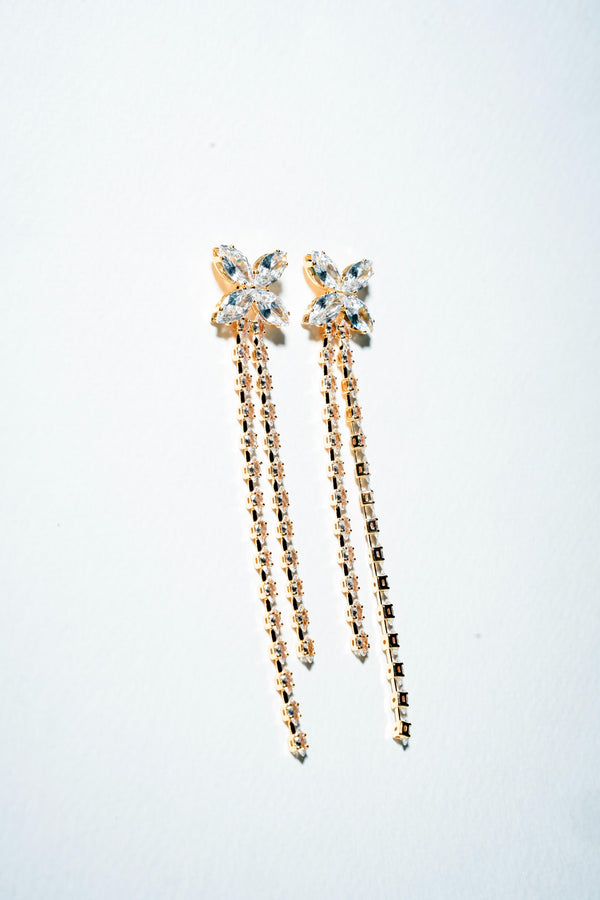 Celestial Bloom Drop Earrings